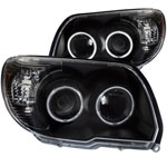 ANZO USA Toyota 4runner Projector Headlights W/ Halo Black