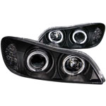 ANZO USA Infiniti I30 Projector Headlights W/ Halo Black