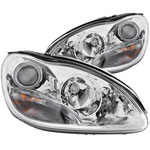 ANZO USA Mercedes Benz S Class W220 Projector Headlights Chrome