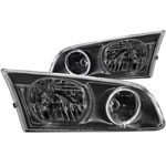 ANZO USA Toyota Camry Crystal Headlights W/ Halo Black