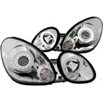 ANZO USA Lexus Gs300 Projector Headlights W/ Halo Chrome