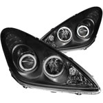 ANZO USA Lexus Es300 Projector Headlights W/ Halo Black