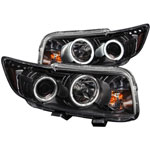 ANZO USA Scion Xb Projector Headlights W/ Halo Black