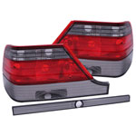 ANZO USA Mercedes Benz S Class W140 Taillights Red/Smoke