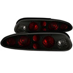 ANZO USA Chevrolet Camaro Taillights Dark Smoke; 1993-2002