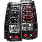 ANZO USA Chevrolet Silverado Non-Dually Led Taillights Black