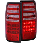 ANZO USA Toyota Land Cruiser Fj Series Led Taillights Red/Clear