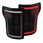 ANZO USA Ford F-150 Led Taillights Black