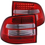 ANZO USA Porsche Cayenne Led Taillights Red/Clear