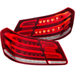 ANZO USA Mercedes Benz E Class W212 4dr Led Taillights Red/Clear