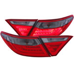 ANZO USA Toyota Camry 4dr Led Taillights Smoke