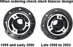 ASP Mustang V6 Harmonic Balancer Crank Pulley; 1999-2000