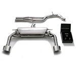 ARMYTRIX Stainless Steel Valvetronic Catback Exhaust System Audi RS3 8V 2.5L Turbo with Dual Chrome Silver Tips; 2017-2020