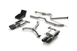 ARMYTRIX Stainless Steel Valvetronic Catback Exhaust System Quad Carbon Tips Audi A5; 2016-2020