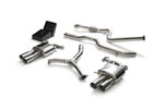 ARMYTRIX Stainless Steel Valvetronic Catback Exhaust System Quad Chrome Silver Tips Audi A5; 2016-2020