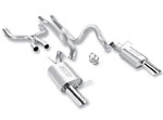 Borla Mustang GT ATAK Full Cat-Back w/ Xpipe V8; 2011-2012