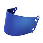 B2 HELMETS Shield V4 Vision Blue Mirror 3mm