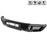 SPEC-D Tuning Ford F150 Front Bumper Without Leds - Black; 2015-2022