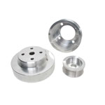 BBK Ford Mustang GT 3 Pc Underdrive Pulley Kit (Aluminum)