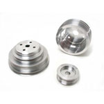 BBK GM 305/350 Firebird & GM Truck 3 Pc Underdrive Pulley Kit (Aluminum) V8; 1985-1987