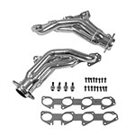 BBK Tuned Length Shorty Headers Dodge Magnum SRT8 (Polished Silver Ceramic); 2005-2008