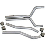 BBK Camaro V8 2-3/4 X-pipe (aluminized)