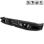 SPEC-D Tuning Ford F150 Rear Bumper; 2006-2014