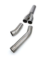 BEYEA CUSTOM HEADERS Cross Over Y-Pipe Kit w/ 2 Elbows 4 - 1