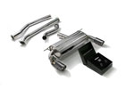 ARMYTRIX Stainless Steel Valvetronic Catback Exhaust System BMW F30 340i B58 with Dual Carbon Tips