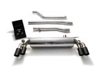 ARMYTRIX Stainless Steel Catback Exhaust System BMW G30/G31 540i B58 with Quad Matte Black Tips