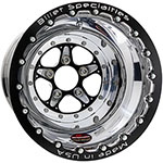 BILLET SPECIALTIES COMP 5 Wheel SBL 15x10 4.5in Backspace