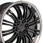 OE Wheels 22 Replica Wheel CA81 Escalade Rim 22x9 Black Wheel Chevrolet Tahoe 1995-2022