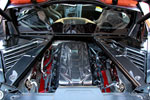 APR Performance Corvette C8 Engine Appearance Package Carbon Fiber; 2020-2023