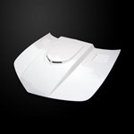 Amerihood Chevrolet Camaro Type-TR Style Functional Ram Air Hood; 2010-2013