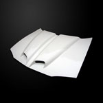 Amerihood Chevrolet Camaro Type-WS6 Style Functional Cooling Hood; 1993-1997