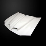 Amerihood Chevrolet Camaro Type-WS6 Style Functional Cooling Hood; 1998-2002