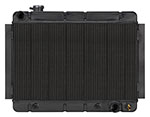 Cold-Case Radiators 66-67 Chevelle Radiator Auto Trans Black; 1966-1967