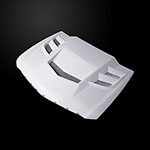 Cadillac CTS-V Sedan VIP Style Functional Heat Extraction Hood; 2009-2014