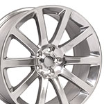 OE Wheels 20 Replica Wheel CL02 Chrysler 300 Rim 20x9 Silver Wheel Dodge Magnum 2005-2008; 2005-2008