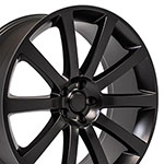 OE Wheels 22 Replica Wheel CL02 Chrysler 300 Rim 22x9 Black Wheel Dodge Charger 2006-2022; 2006-2022