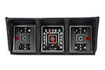 CLASSIC INSTRUMENTS 73-79 Ford P/U Gauge Set Black; 1973-1979