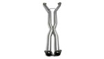 Corsa Mid-Pipe for Corvette C6 Auto Trans (A6) XO-Pipe (Crossover Pipe) A6 Auto Trans Paddle-shift