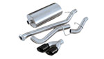 CORSA Suburban Cat-Back Exhaust Z71 5.3L V8 Sport - 3 Inch Single Side Exit with Twin 4 Inch Black Pro-Series Tips