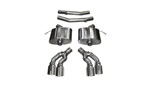 Corsa Cadillac CTS-V Axle-back System, Dual Rear Exit w/ 4in Pro Series Tips - Extreme Edition