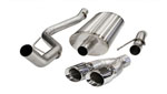 CORSA F-150 Cat-Back Exhaust Raptor 5.4L V8 Sport 3 Inch Single Side Exit with Twin 4 Inch Polished Pro-Series Tips