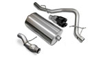 CORSA Tahoe Cat-Back Exhaust 5.3L V8 Sport - 3 Inch Single Rear Exit with Twin 4 Inch Black Pro-Series Tips