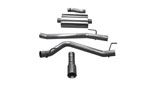 Corsa Jeep Gladiator JT S-Type Cat-Back Exhaust System with Single Polished Tip; 2020-2024