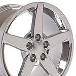 OE Wheels 18 Replica Wheel CV06 C6 Rim 18x9.5 Chrome Wheel Chevrolet Corvette 1988-2004