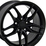 OE Wheels 18 Replica Wheel CV27A C7 Stingray Rim 18x10.5 Black Wheel Chevrolet Corvette (rear only) 1988-2004