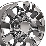 OE Wheels 20 Replica Wheel CV46B GMC Sierra 2500 3500 HD Denali Chrome 20x8.5 GMC Sierra 3500 HD 2011-2022; 2022-2022